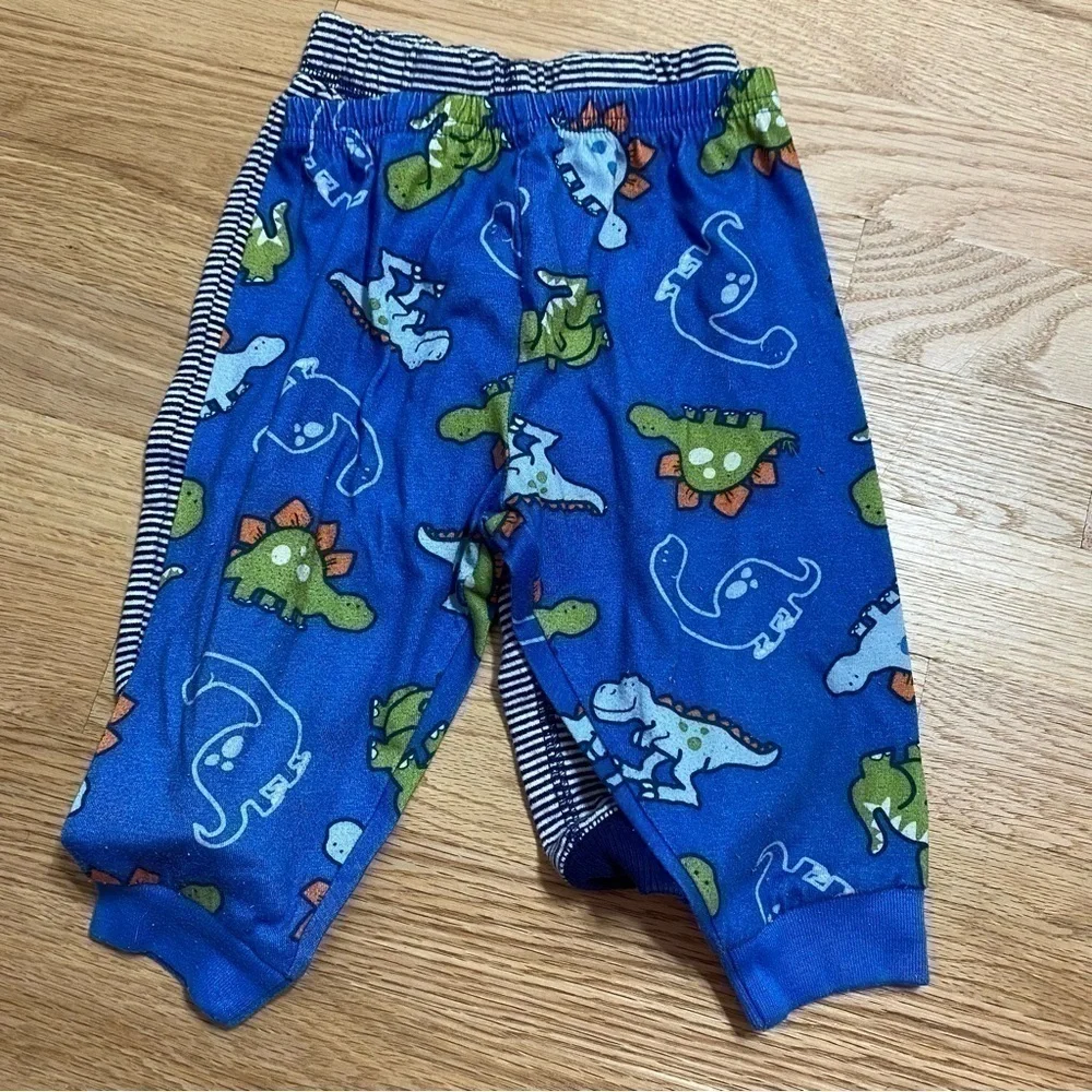 12 mos Boy Pajama Pants Bundle Spiderman Dinosaur